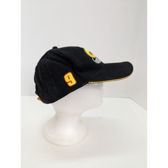 Pennzoil Racing #9 Roush Racing Men Black Adjustable Strap Back Cap Hat - Picture 4 of 8